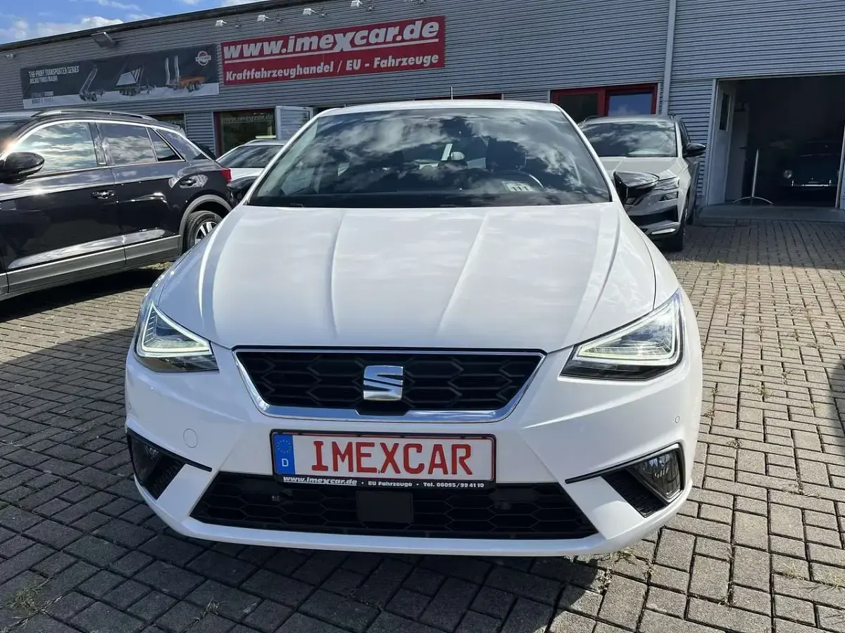 Gebraucht Seat Ibiza FR 110 PS (80 kW) 2021 Weiss Kleinwagen