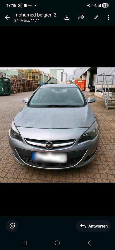 Gebraucht Opel Astra 120 PS (88 kW) 2014 Grau Limousine