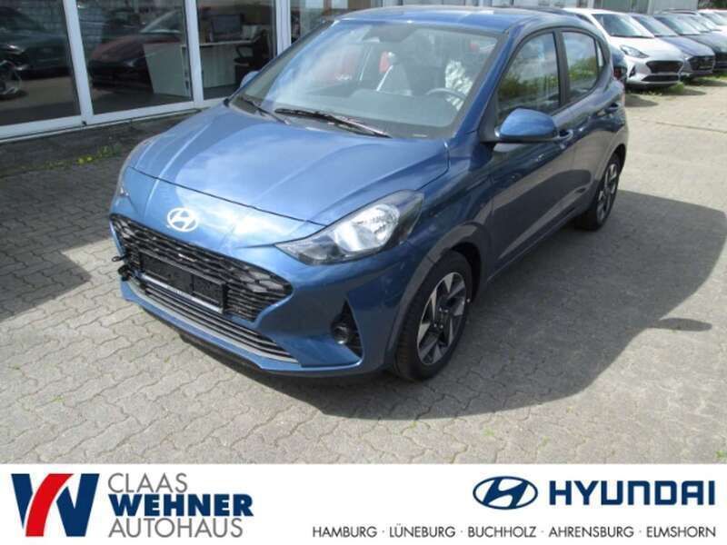 Blau Neu 2025 Hyundai i10 Trend Kleinwagen | 16.990 € (Fairer Preis) - Bild 1/4
