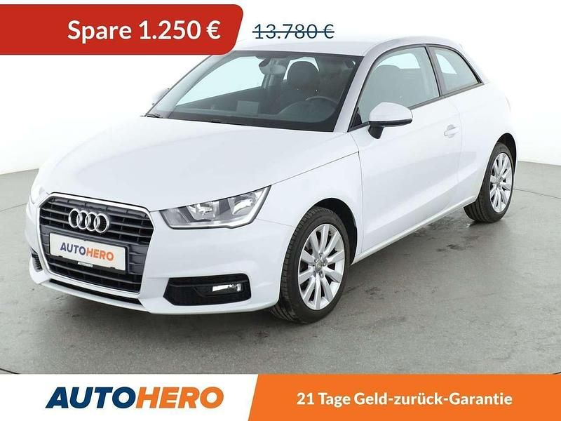 Weiß Gebraucht 2015 Audi A1 Comfort Kleinwagen | 12.530 € (Fairer Preis) - Bild 1/3