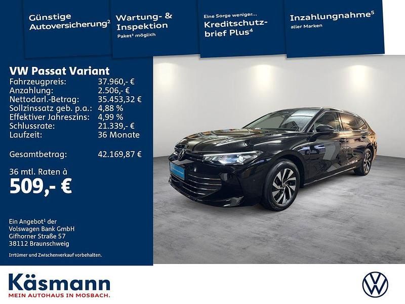 Gebraucht VW Passat Business 150 PS (110 kW) 2025 Schwarz Kombi