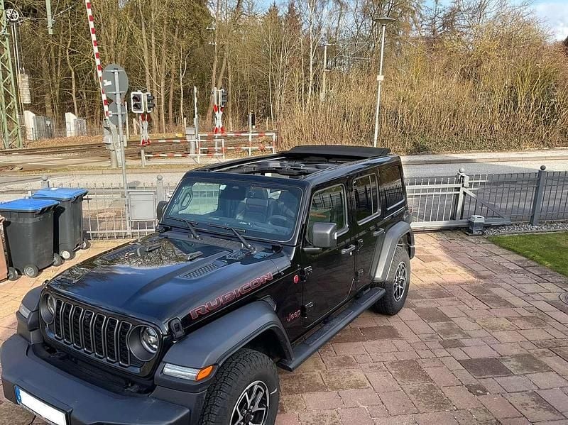 Gebraucht Jeep Wrangler Rubicon 272 PS (200 kW) 2024 Schwarz SUV