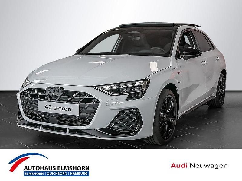 Weiß Neu 2025 Audi A3 Sportback e-tron S-Line Kleinwagen | 60.480 € - Bild 1/4