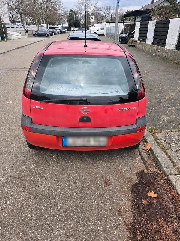 Gebraucht Opel Corsa 90 PS (66 kW) 2001 Rot Kleinwagen