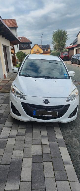 Weiß Gebraucht 2014 Mazda 5 Sendo Van / Kleinbus | 6.900 € (Fairer Preis) - Bild 1/4