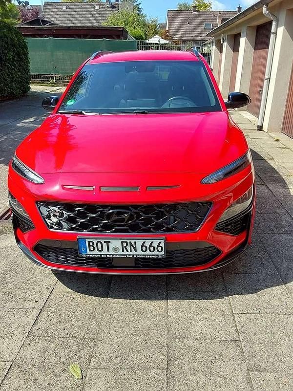 Rot Gebraucht 2023 Hyundai Kona N Performance SUV | 28.750 € (Guter Preis) - Bild 1/4