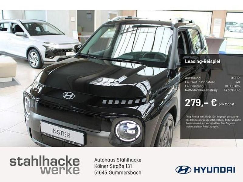 Schwarz Gebraucht 2025 Hyundai Inster Kleinwagen | 30.190 € - Bild 1/4