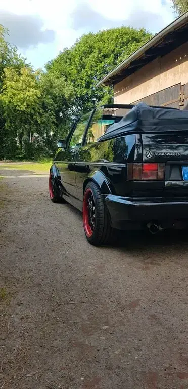 Gebraucht VW Golf Cabriolet Sportline 98 PS (72 kW) 1991 Schwarz Cabrio