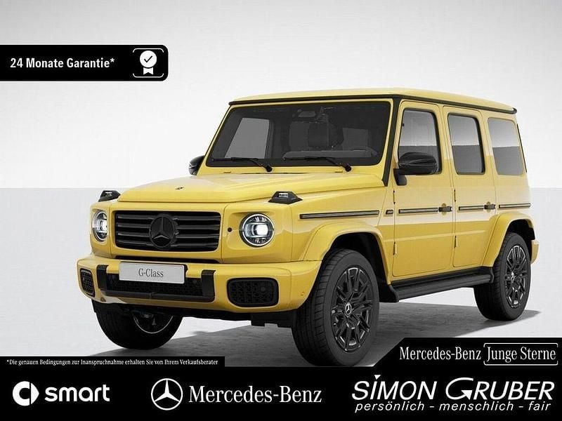 Manufaktur sonnengelb uni Gebraucht 2024 Mercedes G500 AMG SUV | 174.900 € - Bild 1/4