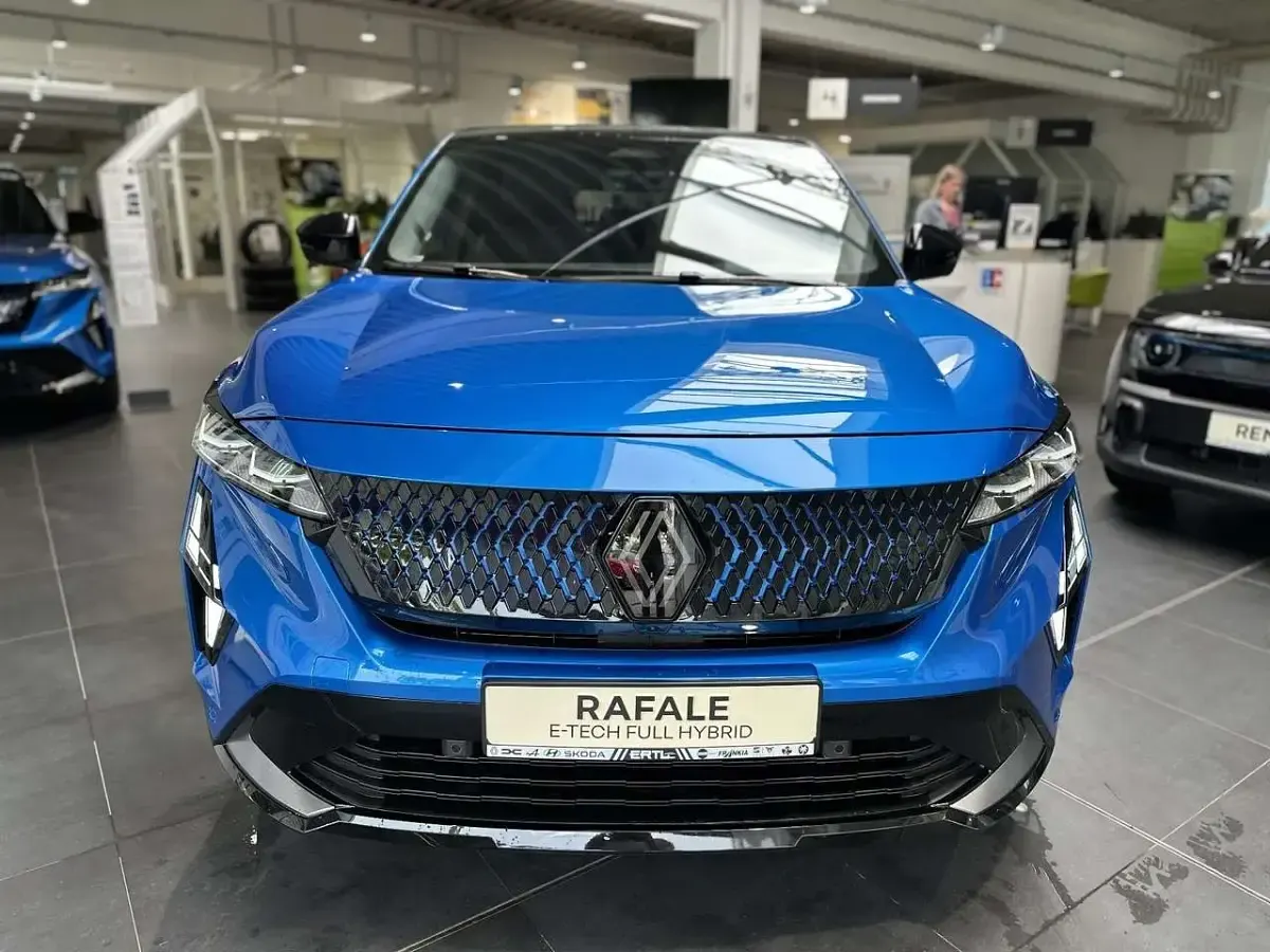 Neu Renault Rafale Esprit Alpine 200 PS (147 kW) 2026 Gipfelblau metallic, black pe SUV