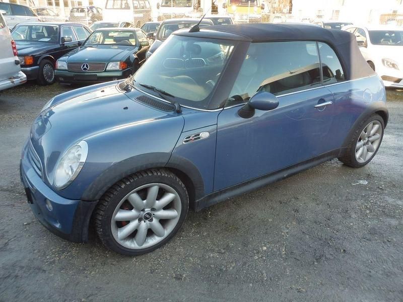Blau Gebraucht 2004 Mini Cooper S Cabriolet Cabrio | 3.900 € (Fairer Preis) - Bild 1/4