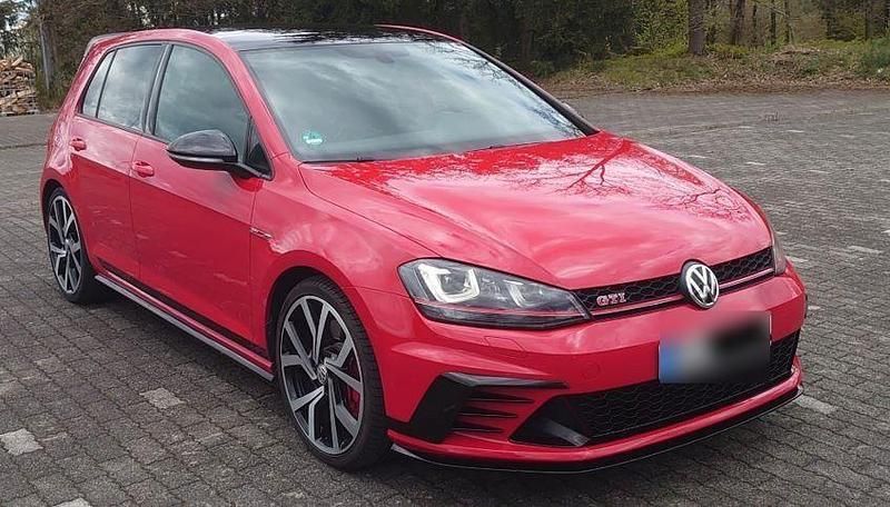 Rot Gebraucht 2016 VW Golf VII GTI Clubsport Limousine | 22.500 € (Fairer Preis) - Bild 1/4