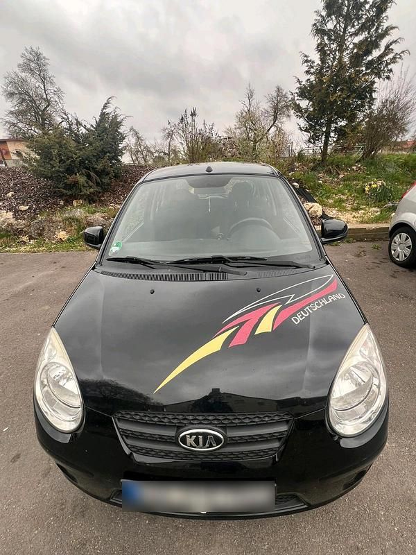 Gebraucht Kia Picanto 65 PS (47 kW) 2010 Schwarz Kleinwagen