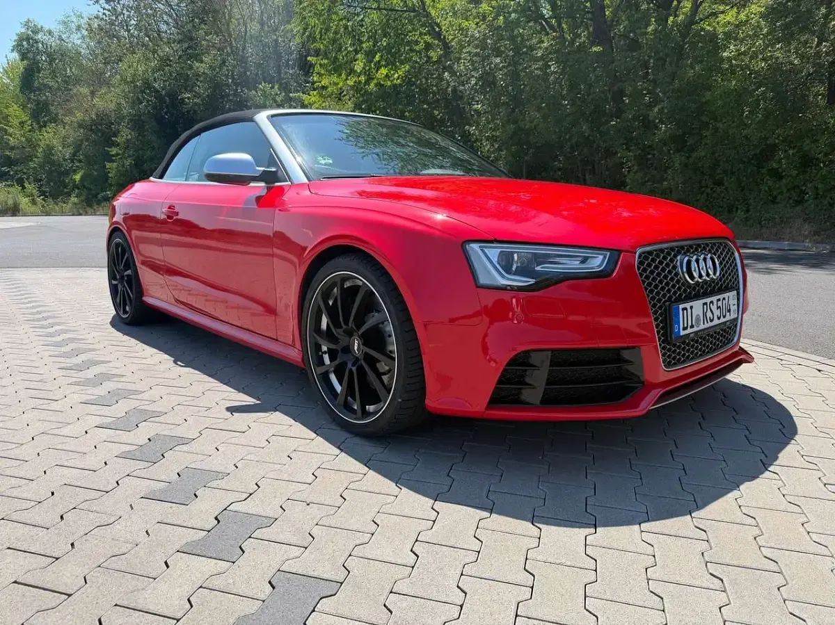 Gebraucht Audi RS5 450 PS (330 kW) 2014 Misanorot perleffekt Cabrio