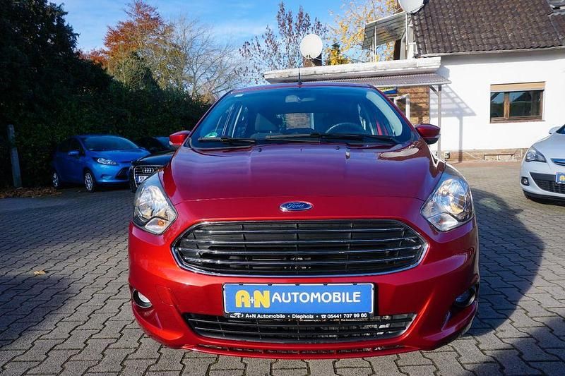 Gebraucht Ford Ka Plus Cool & Sound Edition 86 PS (63 kW) 2016 Rot Kleinwagen