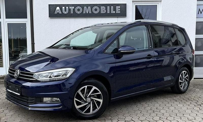 Gebraucht VW Touran Sound 150 PS (110 kW) 2017 Blau Van / Kleinbus