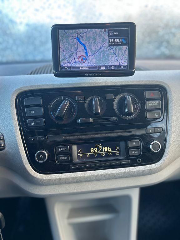 Gebraucht VW up! move up! 60 PS (44 kW) 2012 Rot Kleinwagen