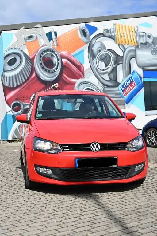 Używany VW Polo 75 KM (55 kW) 2010 Czerwony Hatchback