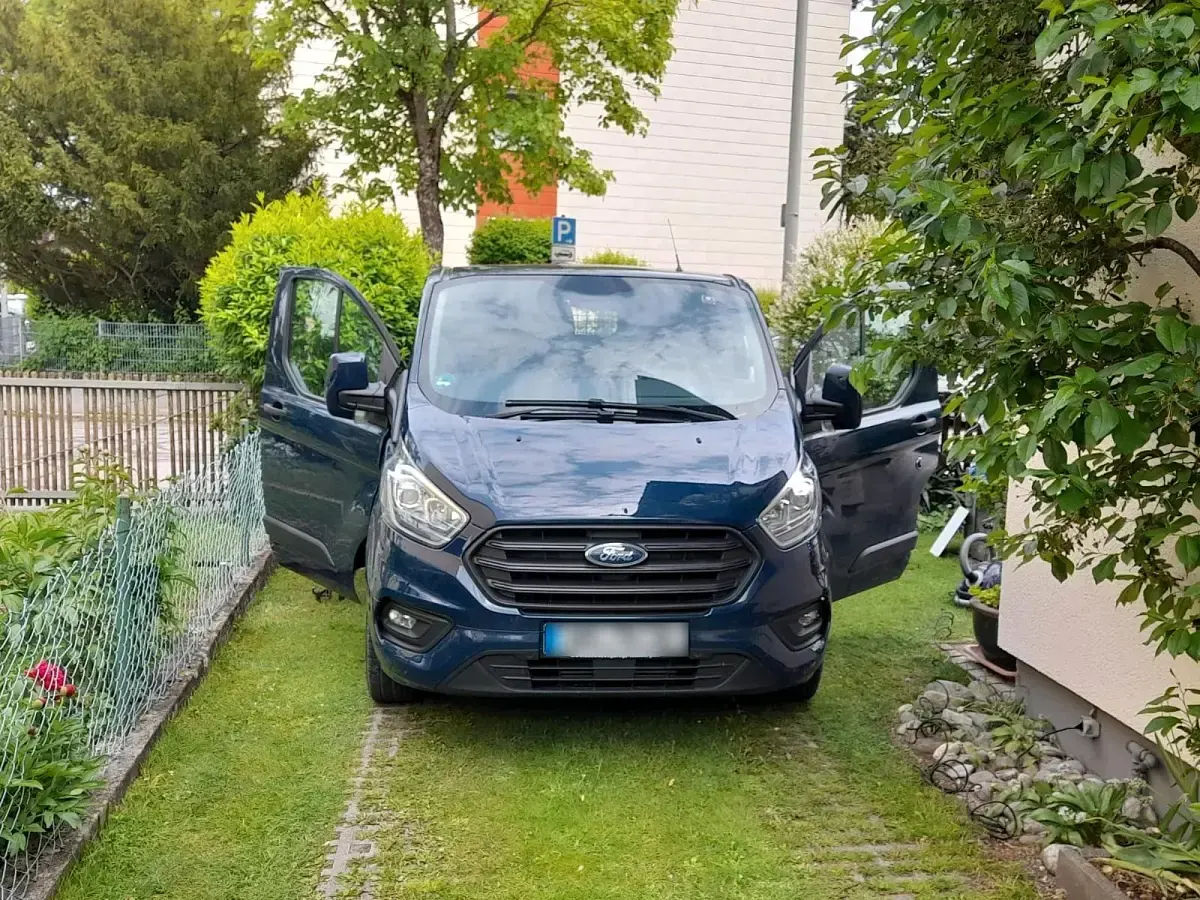 Gebraucht Ford Transit Custom 130 PS (95 kW) 2019 Blau Van / Kleinbus