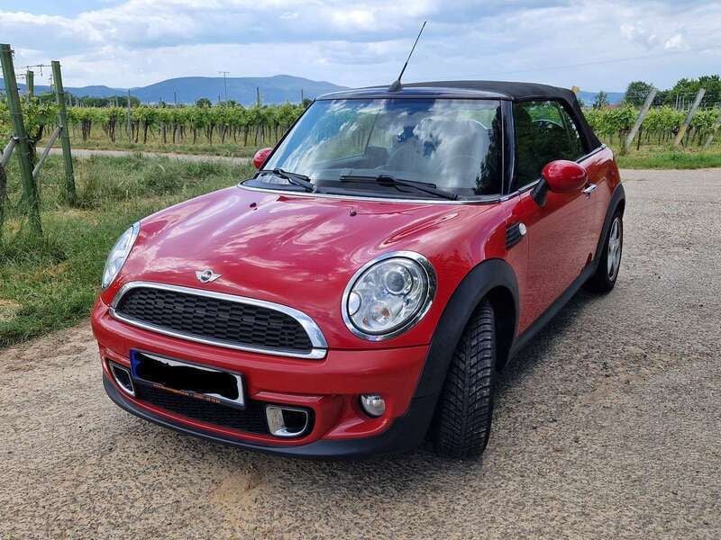 Rot Gebraucht 2009 Mini Cooper Cabriolet Cabrio | 5.500 € (Fairer Preis) - Bild 1/4
