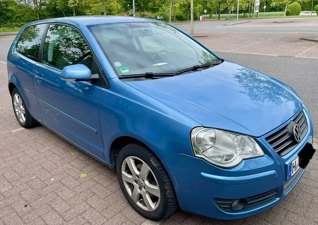 Gebraucht VW Polo United 60 PS (44 kW) 2008 Blau Kleinwagen