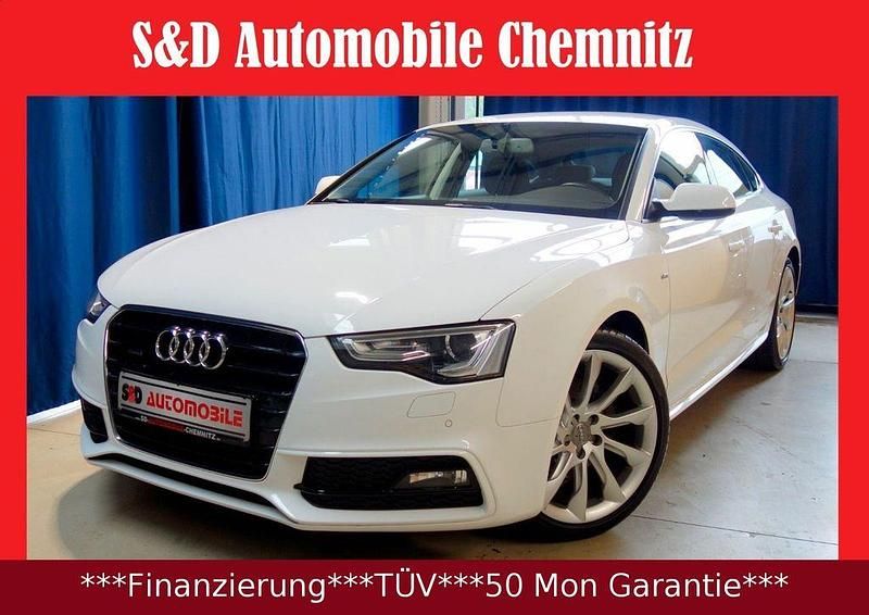 Weiß Gebraucht 2015 Audi A5 Sportback Sport Limousine | 17.199 € (Etwas zu teuer) - Bild 1/3
