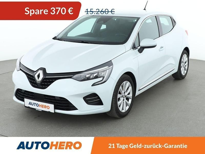 Weiß Gebraucht 2021 Renault Clio V Intens Limousine | 13.690 € (Fairer Preis) - Bild 1/3