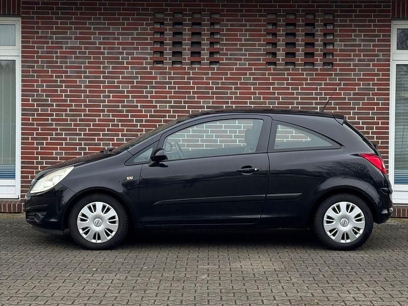 Gebraucht Opel Corsa Edition 80 PS (58 kW) 2007 Schwarz Kleinwagen