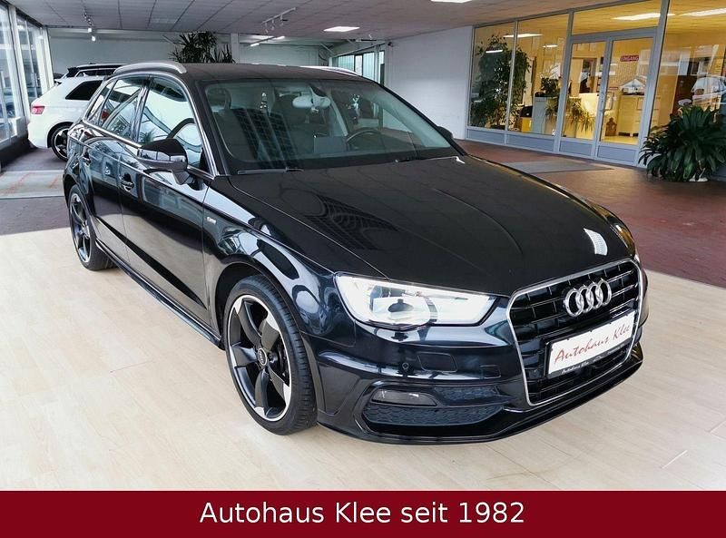 Schwarz Gebraucht 2014 Audi A3 S-Line Kombi | 15.950 € (Fairer Preis) - Bild 1/4