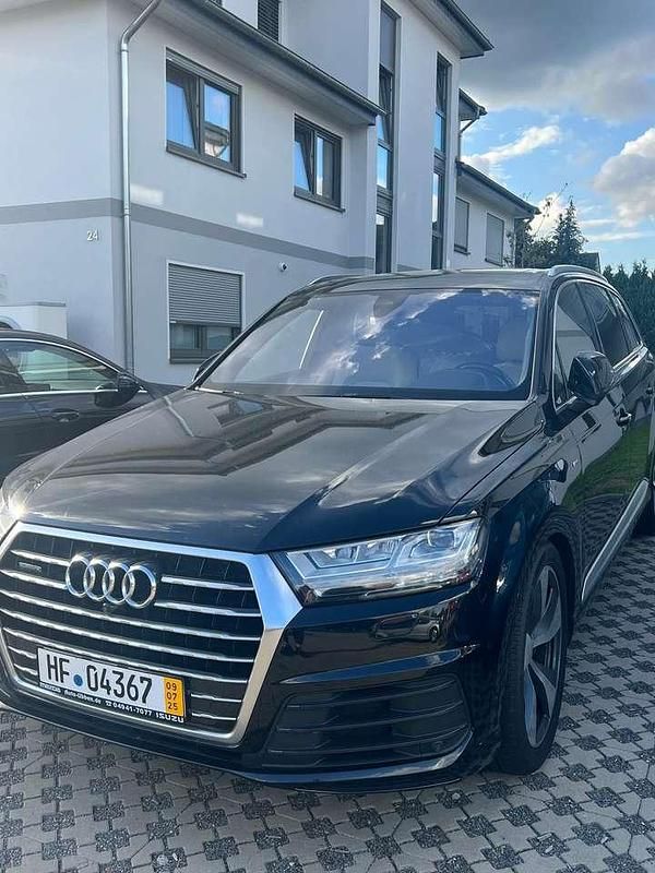 Schwarz Gebraucht 2015 Audi Q7 S-Line SUV | 34.000 € (Teuer) - Bild 1/4
