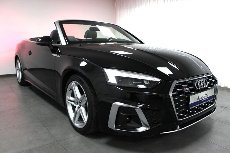 Mythosschwarz metallic Gebraucht 2022 Audi S5 Cabriolet Sport Cabrio | 49.990 € (Superpreis) - Bild 1/4