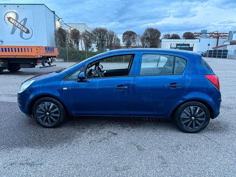 Gebraucht Opel Corsa 80 PS (58 kW) 2010 Blau Kleinwagen