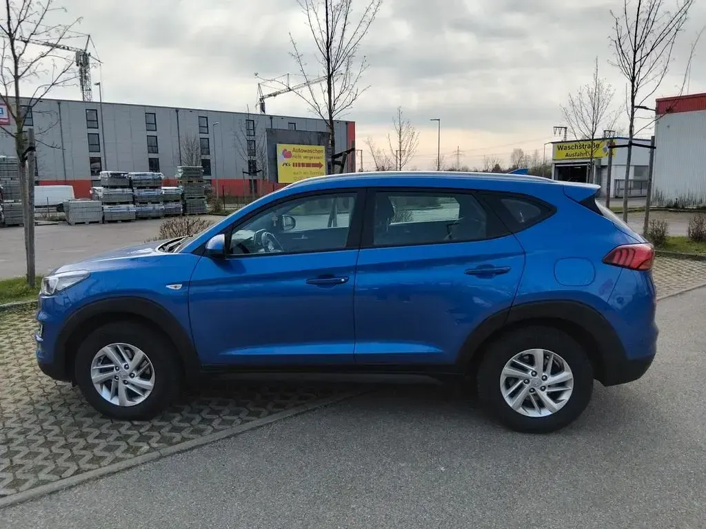 Gebraucht Hyundai Tucson Trend 132 PS (97 kW) 2019 Blau SUV