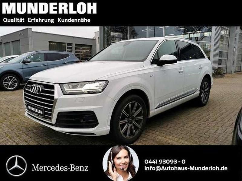 Gebraucht Audi Q7 S-Line 286 PS (210 kW) 2019 Gletscherweiß metallic SUV
