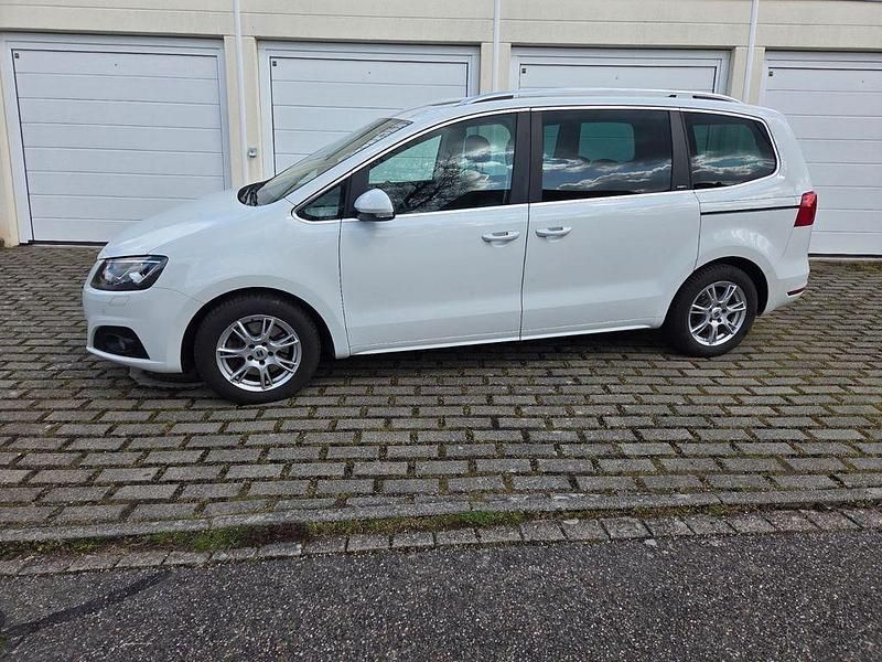 Gebraucht Seat Alhambra Style 177 PS (130 kW) 2014 Weiß Van / Kleinbus