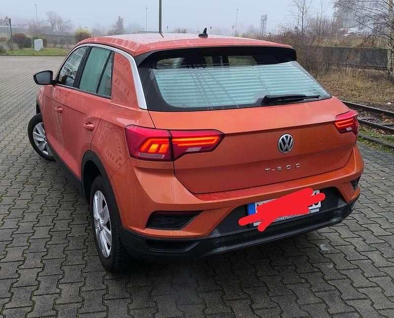 Gebraucht VW T-Roc 116 PS (85 kW) 2018 Orange SUV