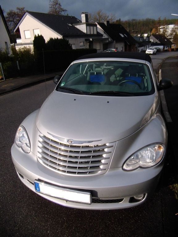 Silber Gebraucht 2009 Chrysler PT Cruiser Touring Cabrio | 3.540 € (Superpreis) - Bild 1/4