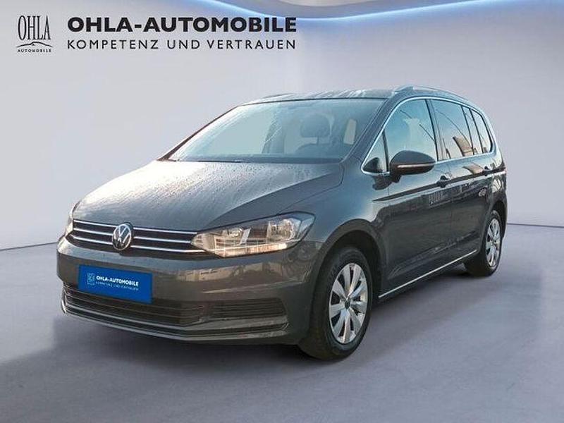 Delfingrau metallic Gebraucht 2022 VW Touran Comfortline Van / Kleinbus | 24.980 € (Superpreis) - Bild 1/4
