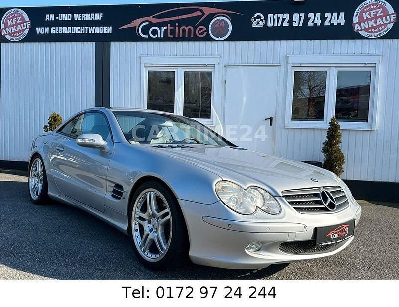 Gebraucht Mercedes SL500 306 PS (225 kW) 2003 Brillantsilber Cabrio