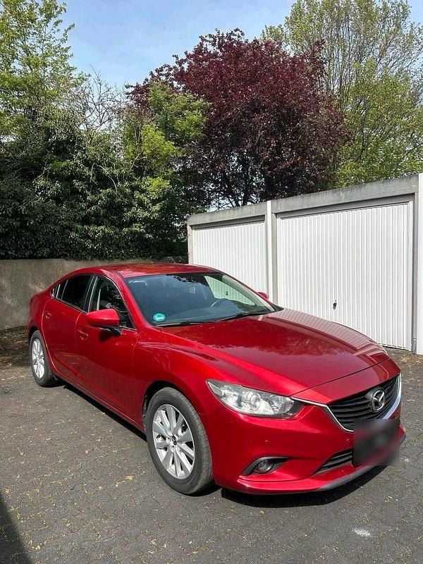 Gebraucht Mazda 6 150 PS (110 kW) 2013 Rot Limousine