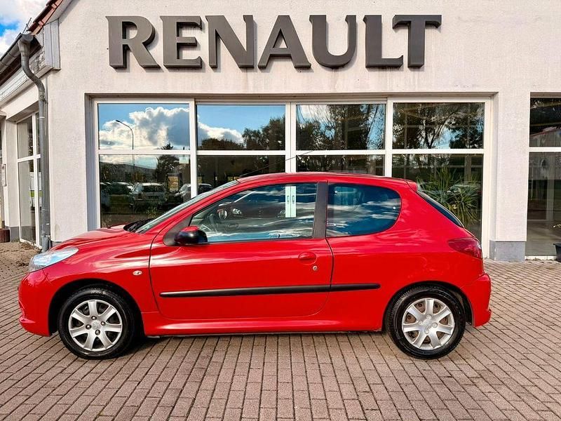 Rot Gebraucht 2009 Peugeot 206 Limousine | 799 € (Superpreis) - Bild 1/4
