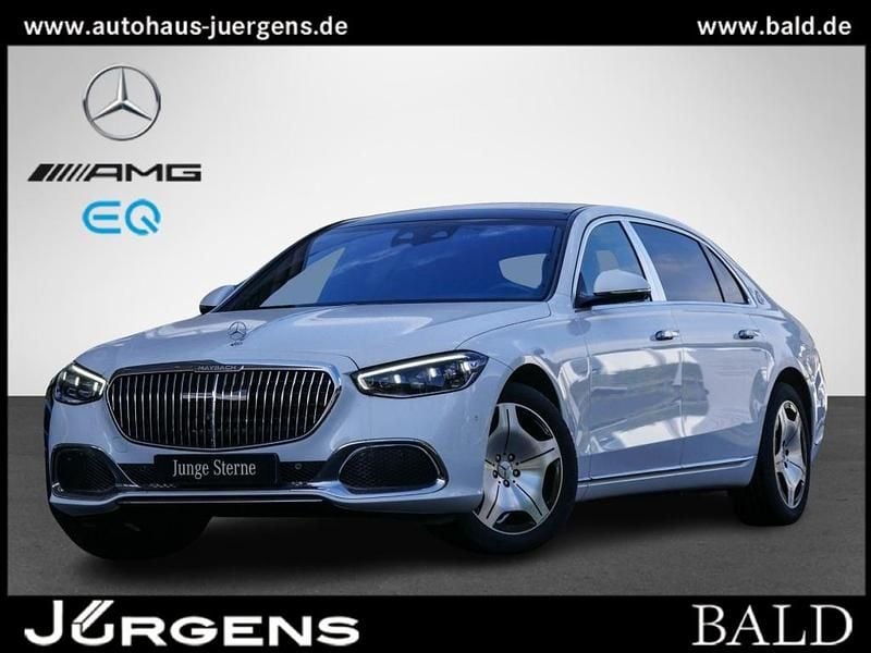 Weiss manufaktur opalithweiss bright Gebraucht 2023 Mercedes S580 Limousine | 153.980 € - Bild 1/4