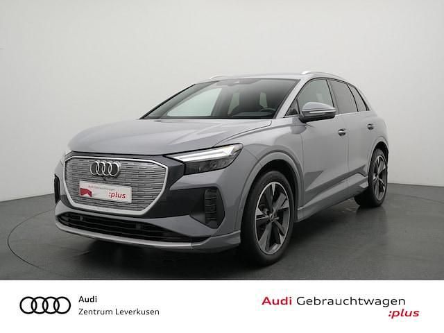 Gebraucht Audi Q4 e-tron Ambiente 125 kW (170 PS) 2023 Kieselgrau SUV