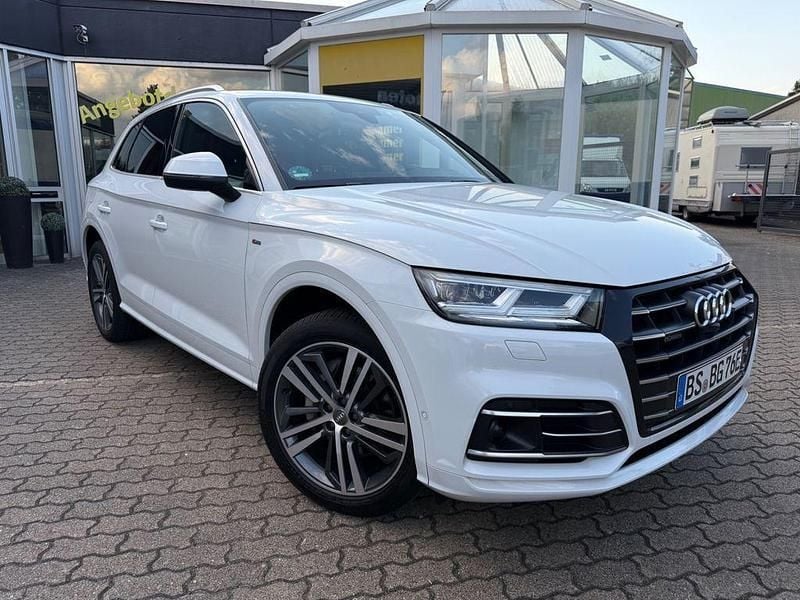 Weiß Gebraucht 2020 Audi Q5 S-Line SUV | 26.590 € (Superpreis) - Bild 1/4