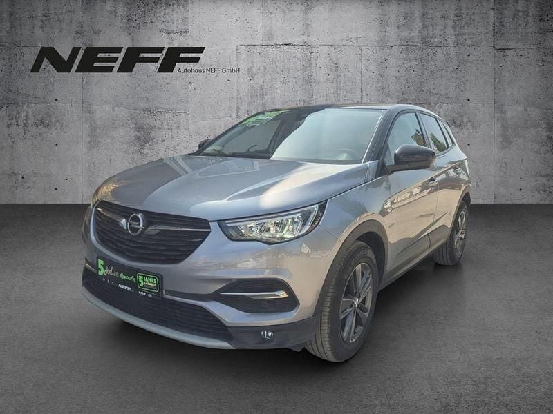 Gebraucht Opel Grandland X Design Edition 131 PS (96 kW) 2021 Kontrast grau/quarz silber SUV