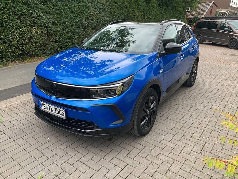 Blau Gebraucht 2021 Opel Grandland X GS Line SUV | 20.000 € (Guter Preis) - Bild 1/4
