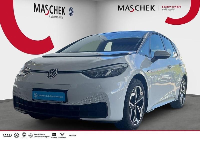 Gletscherweiss schwarz Gebraucht 2022 VW ID.3 Pro Kleinwagen | 20.140 € (Superpreis) - Bild 1/4