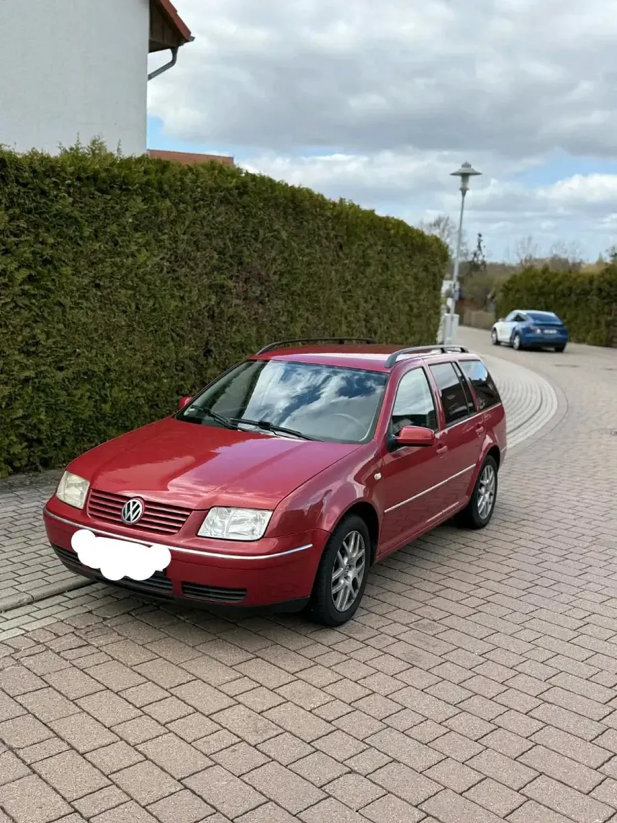 Brugt VW Bora 101 HK (74 kW) 2001 Rød Stationcar
