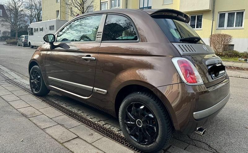 Braun Gebraucht 2010 Fiat 500 Lounge Kleinwagen | 7.000 € (Etwas zu teuer) - Bild 1/4