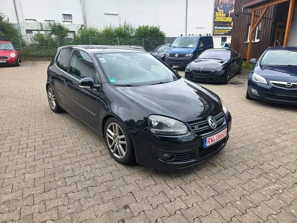 Gebraucht VW Golf V GT 140 PS (102 kW) 2008 Schwarz Kleinwagen